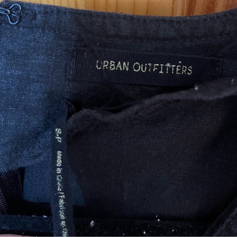 Urban Outfitters Karen Black Surplice Button-Through Jumpsuit - Picture 5 of 11